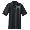 Heavyweight Cotton Pique Polo with Pocket Thumbnail