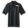 Heavyweight Cotton Pique Polo with Pocket Thumbnail