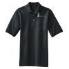 Heavyweight Cotton Pique Polo with Pocket Thumbnail