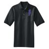 Heavyweight Cotton Pique Polo with Pocket Thumbnail