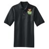 Heavyweight Cotton Pique Polo with Pocket Thumbnail