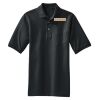 Heavyweight Cotton Pique Polo with Pocket Thumbnail