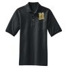 Heavyweight Cotton Pique Polo with Pocket Thumbnail