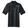 Heavyweight Cotton Pique Polo with Pocket Thumbnail