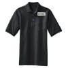 Heavyweight Cotton Pique Polo with Pocket Thumbnail