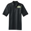 Heavyweight Cotton Pique Polo with Pocket Thumbnail