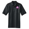 Heavyweight Cotton Pique Polo with Pocket Thumbnail