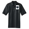 Heavyweight Cotton Pique Polo with Pocket Thumbnail