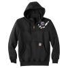 Rain Defender ® Paxton Heavyweight Hooded Zip Mock Sweatshirt Thumbnail