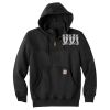 Rain Defender ® Paxton Heavyweight Hooded Zip Mock Sweatshirt Thumbnail