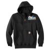 Rain Defender ® Paxton Heavyweight Hooded Zip Mock Sweatshirt Thumbnail