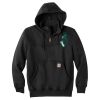 Rain Defender ® Paxton Heavyweight Hooded Zip Mock Sweatshirt Thumbnail