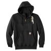 Rain Defender ® Paxton Heavyweight Hooded Zip Mock Sweatshirt Thumbnail