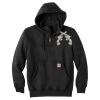Rain Defender ® Paxton Heavyweight Hooded Zip Mock Sweatshirt Thumbnail