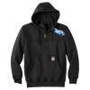 Rain Defender ® Paxton Heavyweight Hooded Zip Mock Sweatshirt Thumbnail