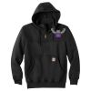 Rain Defender ® Paxton Heavyweight Hooded Zip Mock Sweatshirt Thumbnail
