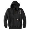 Rain Defender ® Paxton Heavyweight Hooded Zip Mock Sweatshirt Thumbnail