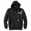 Rain Defender ® Paxton Heavyweight Hooded Zip Mock Sweatshirt Thumbnail