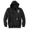 Rain Defender ® Paxton Heavyweight Hooded Zip Mock Sweatshirt Thumbnail