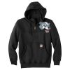 Rain Defender ® Paxton Heavyweight Hooded Zip Mock Sweatshirt Thumbnail