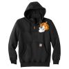 Rain Defender ® Paxton Heavyweight Hooded Zip Mock Sweatshirt Thumbnail