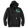 Rain Defender ® Paxton Heavyweight Hooded Zip Mock Sweatshirt Thumbnail