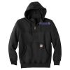 Rain Defender ® Paxton Heavyweight Hooded Zip Mock Sweatshirt Thumbnail