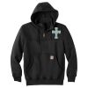 Rain Defender ® Paxton Heavyweight Hooded Zip Mock Sweatshirt Thumbnail