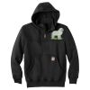 Rain Defender ® Paxton Heavyweight Hooded Zip Mock Sweatshirt Thumbnail