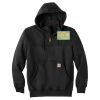 Rain Defender ® Paxton Heavyweight Hooded Zip Mock Sweatshirt Thumbnail