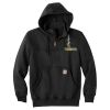 Rain Defender ® Paxton Heavyweight Hooded Zip Mock Sweatshirt Thumbnail