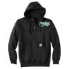 Rain Defender ® Paxton Heavyweight Hooded Zip Mock Sweatshirt Thumbnail