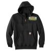 Rain Defender ® Paxton Heavyweight Hooded Zip Mock Sweatshirt Thumbnail