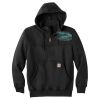 Rain Defender ® Paxton Heavyweight Hooded Zip Mock Sweatshirt Thumbnail