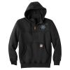 Rain Defender ® Paxton Heavyweight Hooded Zip Mock Sweatshirt Thumbnail