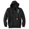 Rain Defender ® Paxton Heavyweight Hooded Zip Mock Sweatshirt Thumbnail