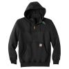 Rain Defender ® Paxton Heavyweight Hooded Zip Mock Sweatshirt Thumbnail
