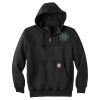 Rain Defender ® Paxton Heavyweight Hooded Zip Mock Sweatshirt Thumbnail