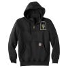 Rain Defender ® Paxton Heavyweight Hooded Zip Mock Sweatshirt Thumbnail