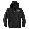 Rain Defender ® Paxton Heavyweight Hooded Zip Mock Sweatshirt Thumbnail
