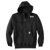 Rain Defender ® Paxton Heavyweight Hooded Zip Mock Sweatshirt Thumbnail