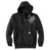 Rain Defender ® Paxton Heavyweight Hooded Zip Mock Sweatshirt Thumbnail