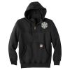 Rain Defender ® Paxton Heavyweight Hooded Zip Mock Sweatshirt Thumbnail