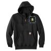 Rain Defender ® Paxton Heavyweight Hooded Zip Mock Sweatshirt Thumbnail