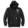 Rain Defender ® Paxton Heavyweight Hooded Zip Mock Sweatshirt Thumbnail