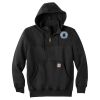 Rain Defender ® Paxton Heavyweight Hooded Zip Mock Sweatshirt Thumbnail