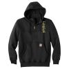 Rain Defender ® Paxton Heavyweight Hooded Zip Mock Sweatshirt Thumbnail