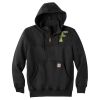 Rain Defender ® Paxton Heavyweight Hooded Zip Mock Sweatshirt Thumbnail
