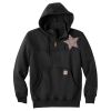 Rain Defender ® Paxton Heavyweight Hooded Zip Mock Sweatshirt Thumbnail