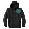 Rain Defender ® Paxton Heavyweight Hooded Zip Mock Sweatshirt Thumbnail